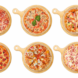 Variety Handmade Pizza (8") (12 Pcs/Carton)