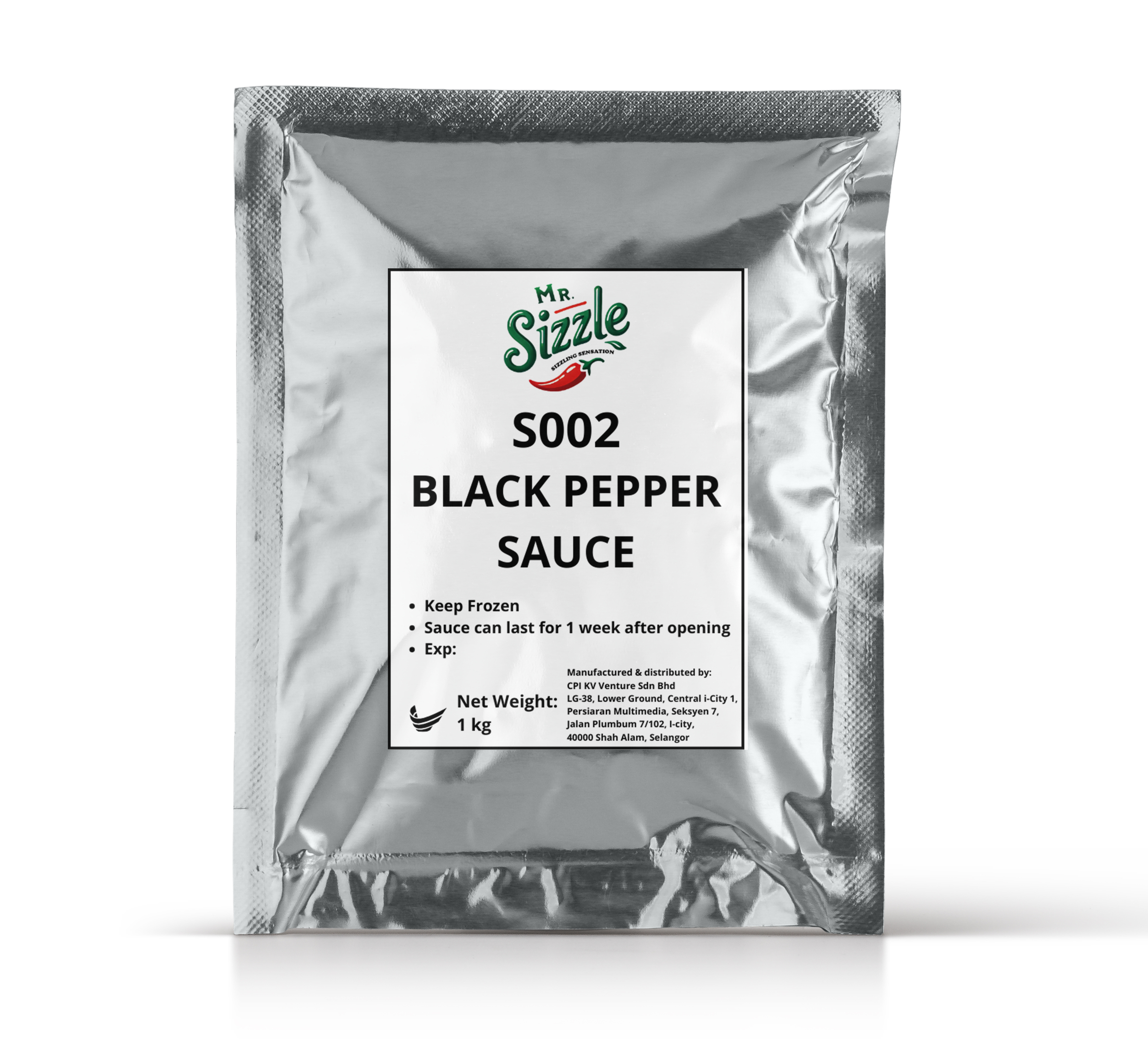 Black Pepper Sauce (12 Packs/Carton)